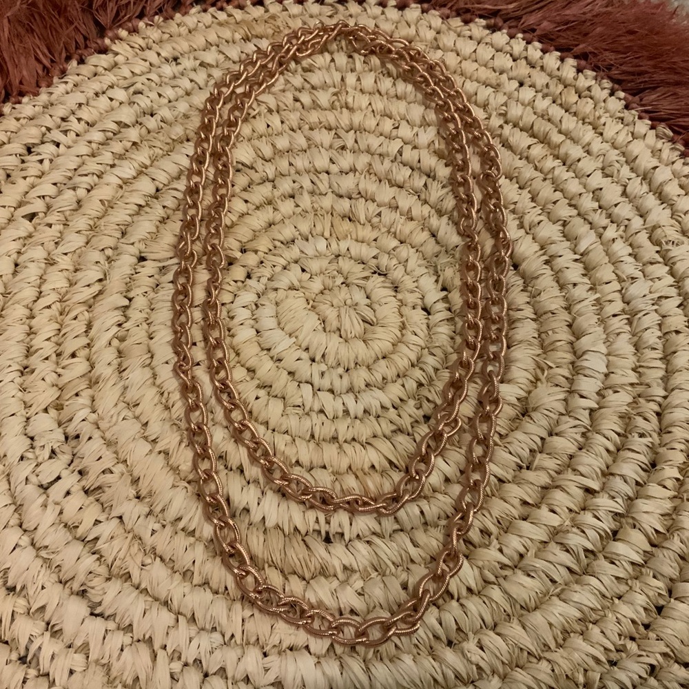 Rose Gold Chain Necklace